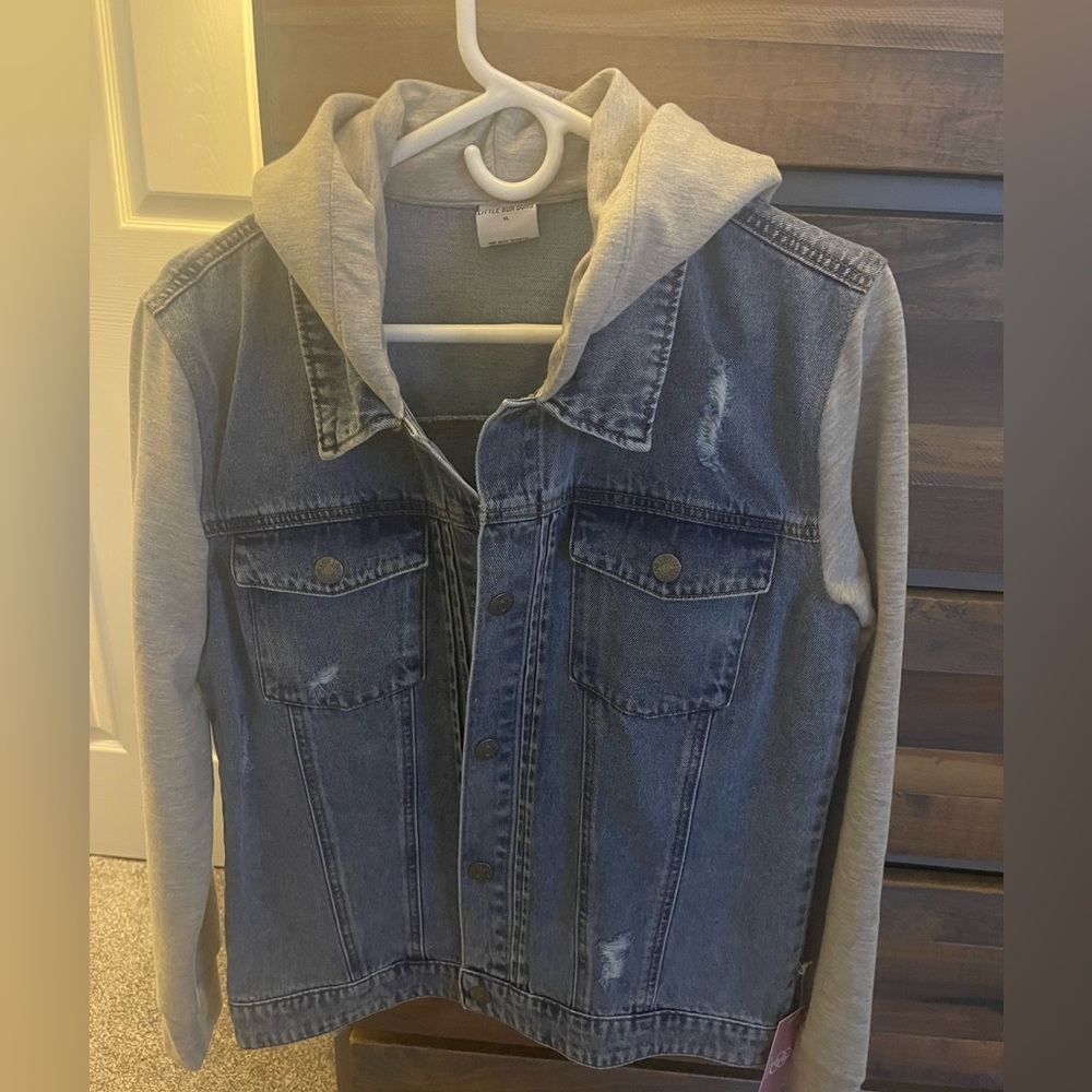 NWT Little Bum Bums aka Bums and Roses jean jacket size XL